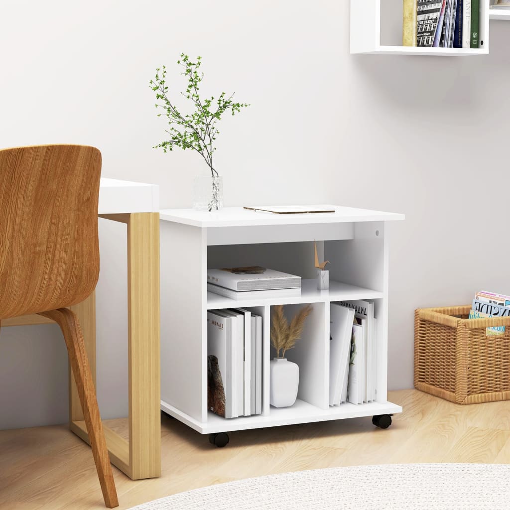 Mueble HKH con ruedas - 60x45x60 cm - Blanco