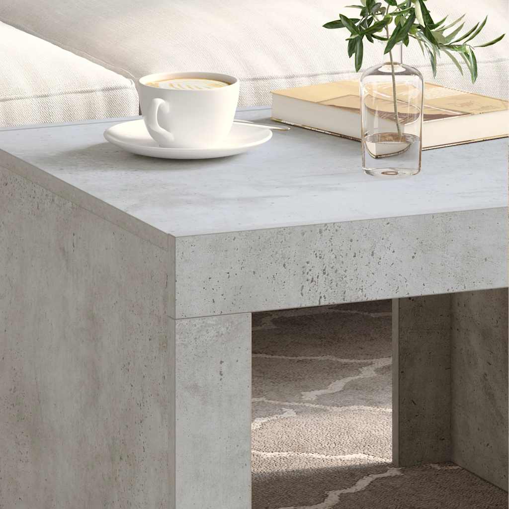 Mesa de centro HKH en derivados de madera Sonoma - Gris