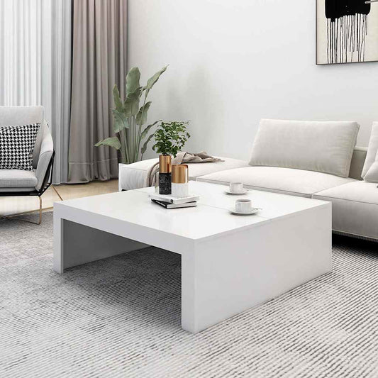 HKH Mesa de Centro en Derivados de Madera - Blanco