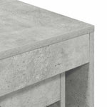 HKH Juego de 3 mesas nido gris cemento en madera procesada