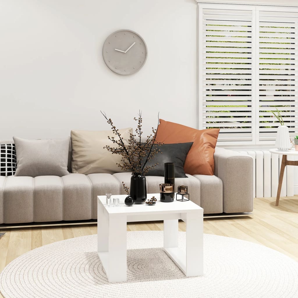 HKH Mesa de Apoyo en Derivados de Madera - Blanco