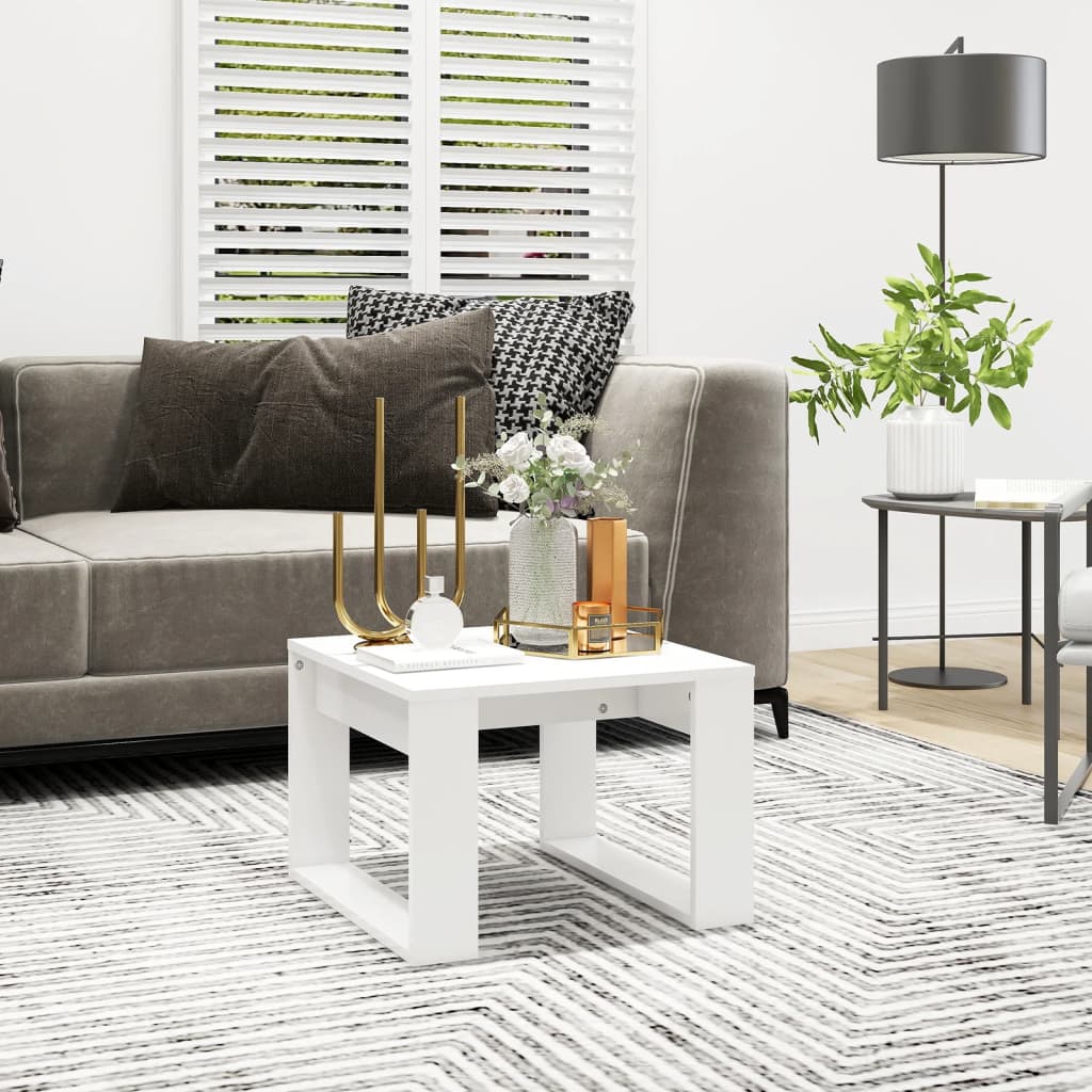 HKH Mesa de Apoyo en Derivados de Madera - Blanco