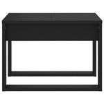 HKH Mesa de Apoio em Derivados de em Madeira - Preto