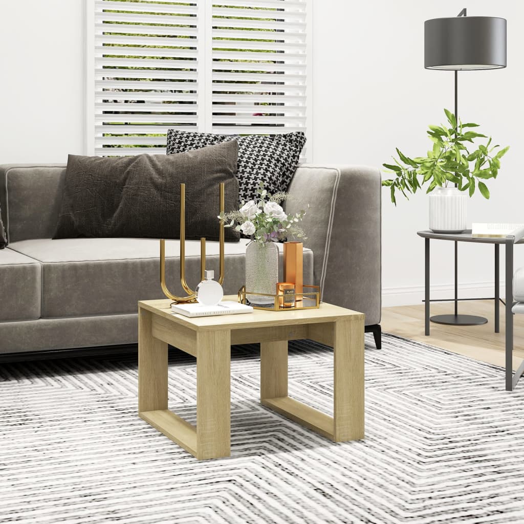 Mesa auxiliar HKH en derivados de madera Roble Sonoma