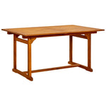 HKH Mesa de Jantar P/ Jardim (150-200)x Acácia Maciça - Marrom