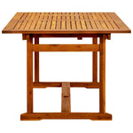 HKH Mesa de Jantar P/ Jardim (150-200)x Acácia Maciça - Marrom
