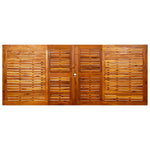 HKH Mesa de Jantar P/ Jardim (160-240)x Acácia Maciça - Marrom