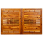 HKH Mesa de Jantar P/ Jardim (160-240)x Acácia Maciça - Marrom