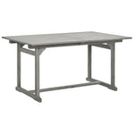 HKH Mesa de Jantar P/ Jardim (150-200)x Acácia Maciça - Cinzento