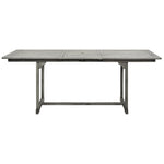 HKH Mesa de Jantar P/ Jardim (150-200)x Acácia Maciça - Cinzento