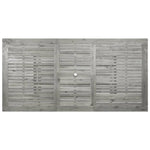 HKH Mesa de Jantar P/ Jardim (150-200)x Acácia Maciça - Cinzento