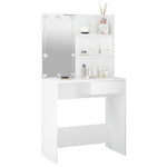 HKH Tocador con Leds - 74,5x40x141 Cm - Blanco
