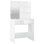 HKH Tocador con Leds - 74,5x40x141 Cm - Blanco