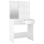 HKH Tocador con Leds - 74,5x40x141 Cm - Blanco