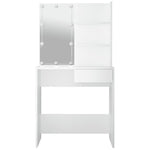 HKH Tocador con Leds - 74,5x40x141 Cm - Blanco