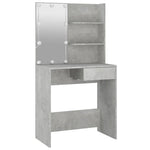 HKH Toucador com Leds em Cimento - 74,5x40x141 Cm - Cinzento