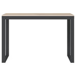 HKH Escritorio para ordenador de madera contrachapada / de roble - Negro