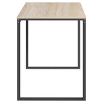 HKH Escritorio para ordenador de madera contrachapada / de roble - Negro