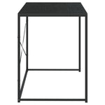 HKH Escritorio de ordenador, derivados de madera - Negro