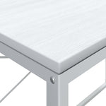 HKH Escritorio para ordenador, madera derivada - Blanco