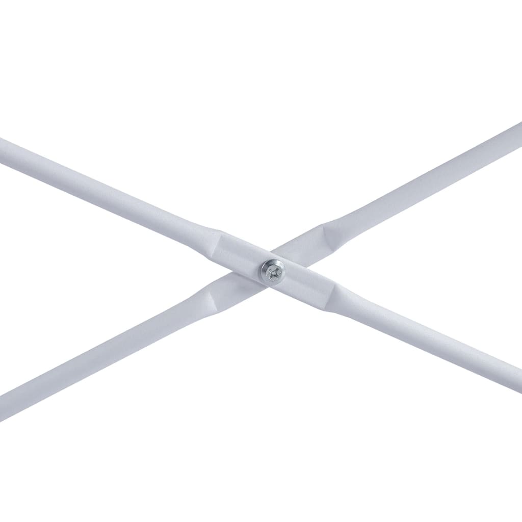 HKH Escritorio para Ordenador Madera Contrachapada / Madera de Roble - Blanco
