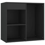 HKH Toucador com Armário e Luzes LED - Preto