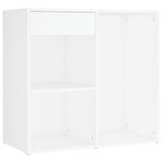 HKH Toucador com 2 Armários e Luzes LED - Branco