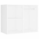 HKH Toucador com 2 Armários e Luzes LED - Branco