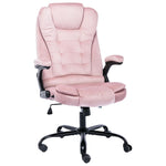 Silla de Oficina HKH de Terciopelo - Rosa