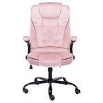 Silla de Oficina HKH de Terciopelo - Rosa