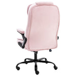 Silla de Oficina HKH de Terciopelo - Rosa