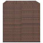 HKH Caixa Para Almofadões De Jardim 100x97, Vime Pe Castanho - Marrom