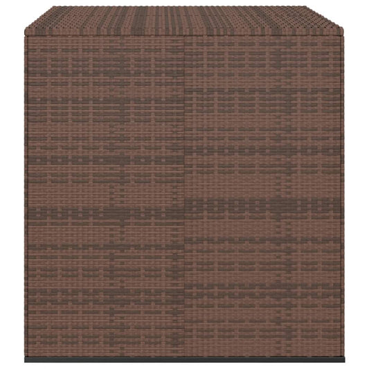 HKH Caixa Para Almofadões De Jardim 100x97, Vime Pe Castanho - Marrom