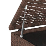 HKH Caixa Para Almofadões De Jardim 100x97, Vime Pe Castanho - Marrom