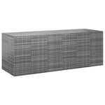 HKH Caixa P/ Almofadões De Jardim 291x100, Vime Pe - Cinzento