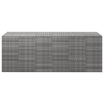 HKH Caixa P/ Almofadões De Jardim 291x100, Vime Pe - Cinzento