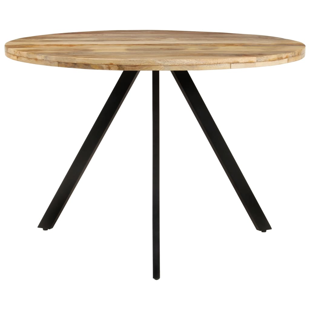 HKH Mesa de Comedor de Madera Maciza de Mango