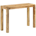 Mesa auxiliar rústica HKH en madera de mango