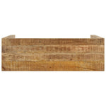 Mesa auxiliar rústica HKH en madera de mango