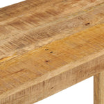 Mesa auxiliar rústica HKH en madera de mango