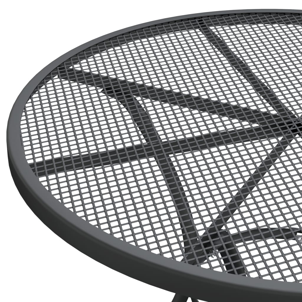HKH Mesa de Jardim Ã˜ Malha Metal Expandido - Antracite