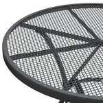 HKH Mesa de Jardim Ã˜ Malha Metal Expandido - Antracite