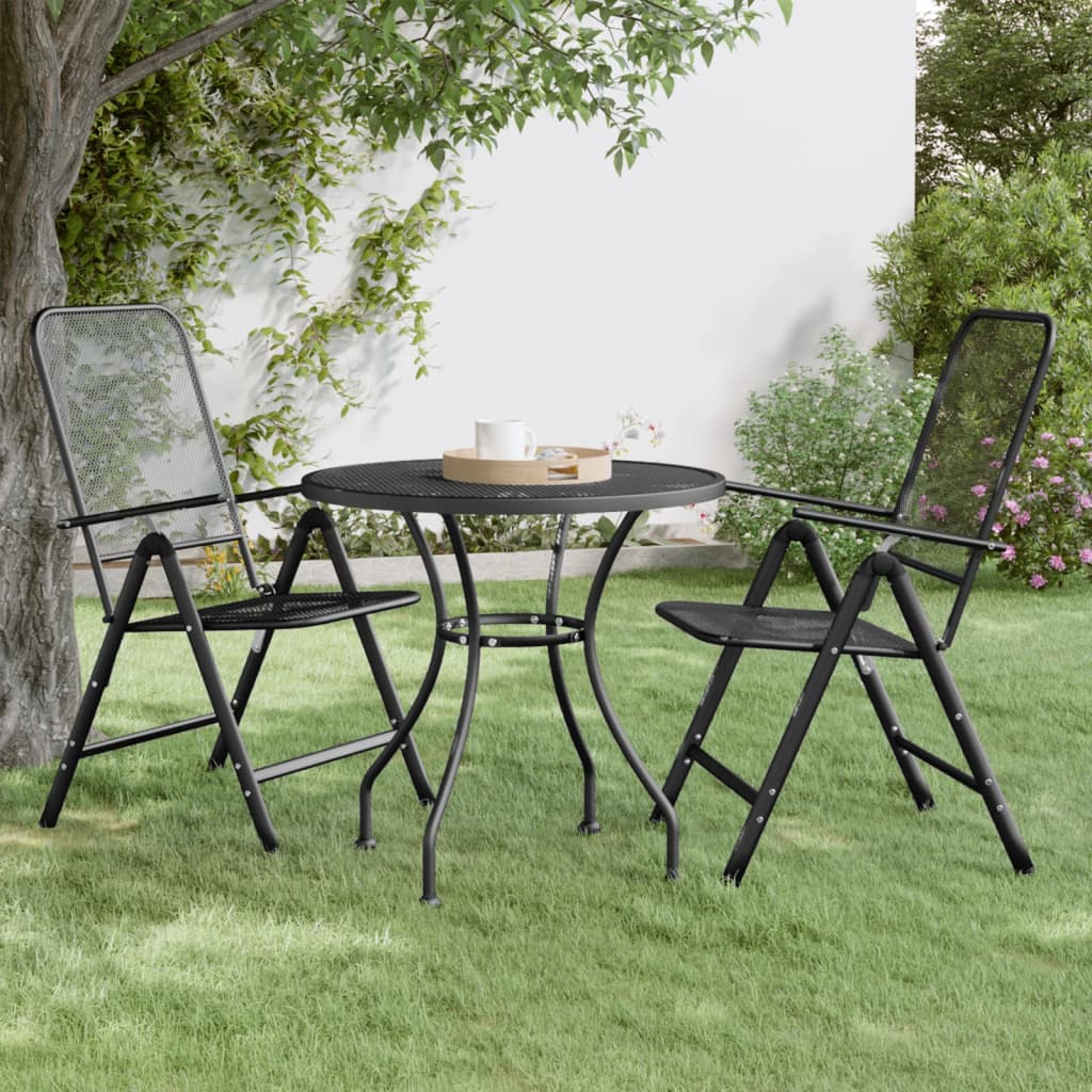 HKH Mesa de Jardim Ã˜ Malha Metal Expandido - Antracite