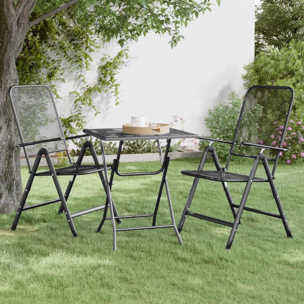 HKH Mesa de Jardim Malha Metal Expandido - Antracite