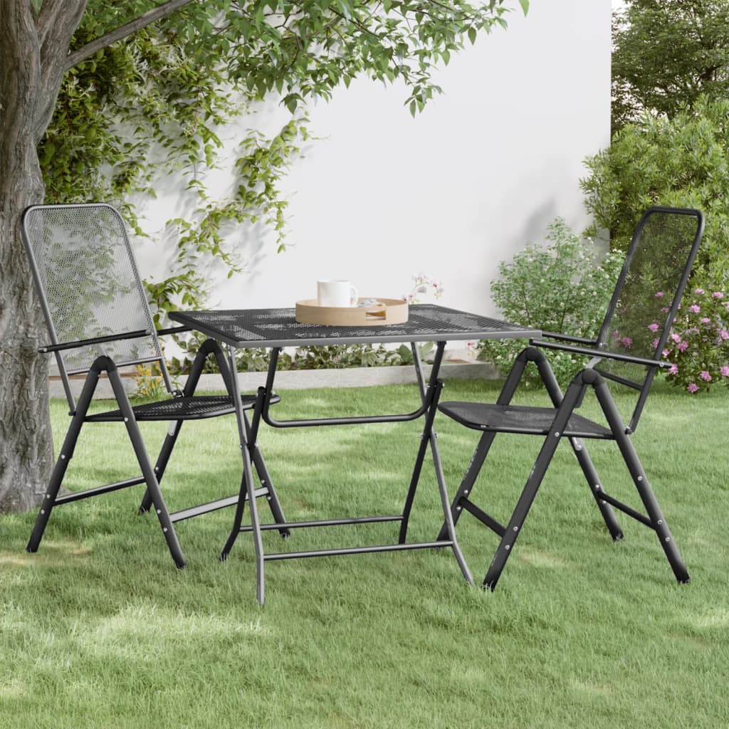 HKH Mesa de Jardim Malha Metal Expandido - Antracite