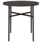 HKH Mesa de Centro 45 Cm Vime Pe Castanho - Marrom
