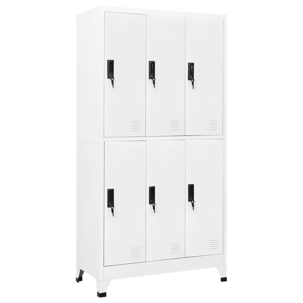Taquilla de Acero HKH - 90x45x180 Cm - Blanco