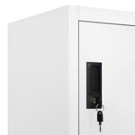 Taquilla de Acero HKH - 90x45x180 Cm - Blanco