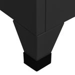HKH Cacifo em Aço - 90x45x180 Cm - Preto