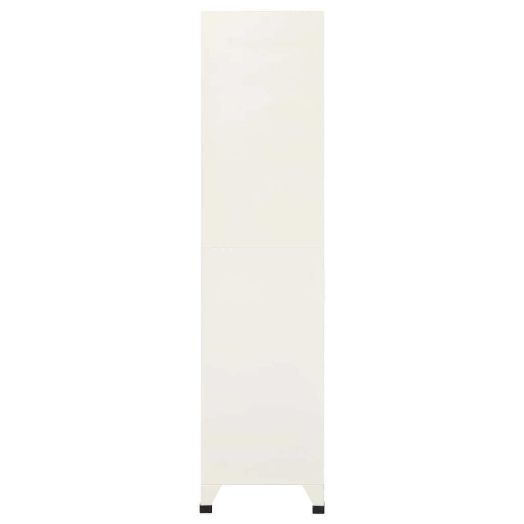 HKH Taquilla de Acero - 90x45x180 cm - Gris / Azul